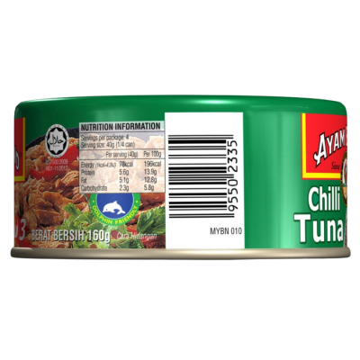 Ayam Tuna In Chili Sauce 160G X 24 Cans