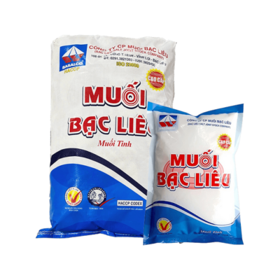 Bac Lieu Grain Salt 500g x 50 Bags