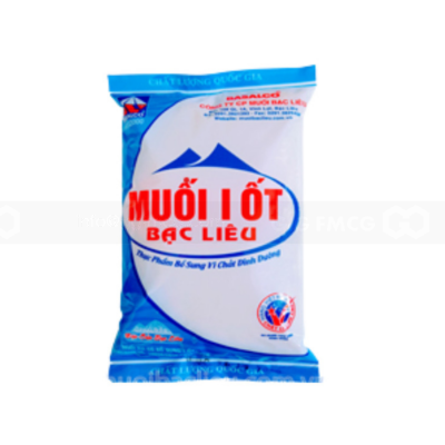 Bac Lieu Iodized Table Salt 500g x 25 Bags