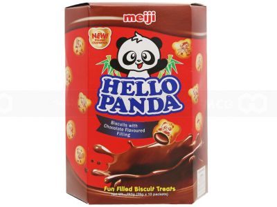 Meiji Hello Panda Chocolate Biscuit 260g x 8 Boxes