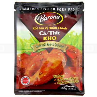 Barona Spice sauce fish/meat stew 80g x 80 Bags