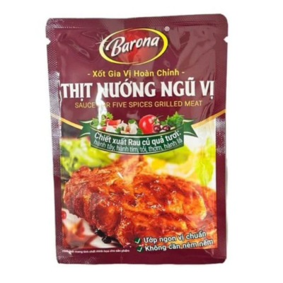 Barona Spice sauce Five spice barbecue 80g x80 Bags