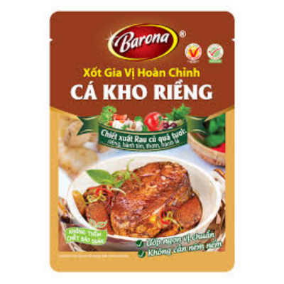 Barona Spice sauce Galangal fish 80g x80 Bags