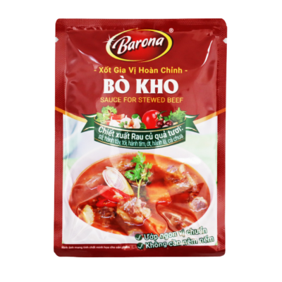 Barona Spice sauce Stewed beef 80g x 80 Bags