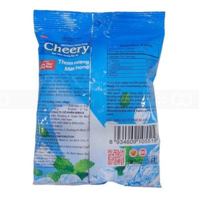 Bibica Cheery Mint Chewy 90g x 70 Bags