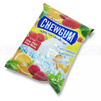 Bibica Mix Fruit Chewing Gum 275g x 20 Bags