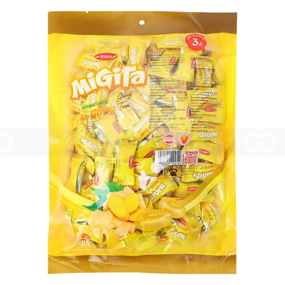 Bibica Migita Ginger Candy 400g x 20 Bags