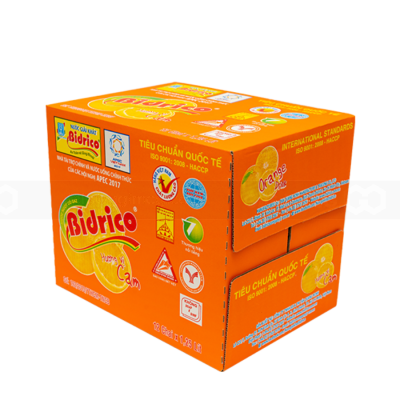 Bidrico Soft Drink Orange 1.25L x 12 Bottles
