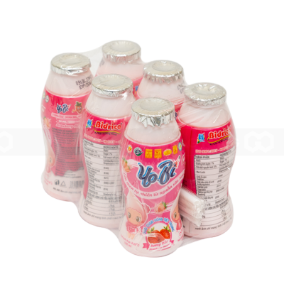 Bidrico Yobi Yogurt Strawberry 100ml x 60 Bottles