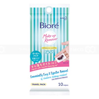 Biore Cleansing Cotton Oil Clear 10 Pcs x 72 Bags