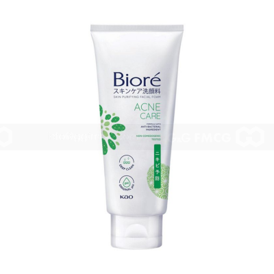 Biore Skin Purifying Facial Foam Acne Care 100g x 48 Tubes