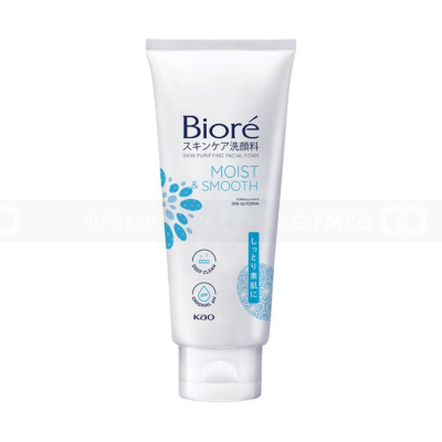 Biore Skin Purifying Facial Foam Moist And Smooth 100g x 48 Tubes