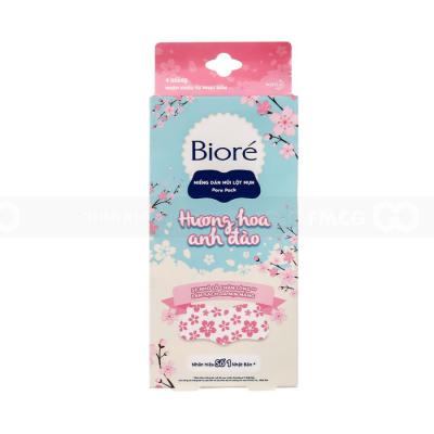 Biore Women Pore Strips for Nose Sakura 4pcs x 78 Bags