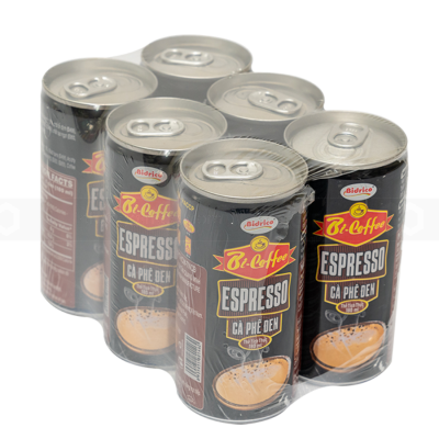 Bidrico Black Coffee Drink 180ml x 30 Cans