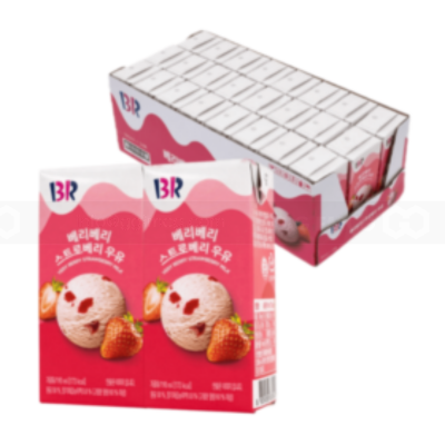 BR Very Berry Strawberry Milk 190ml x 24 pcs