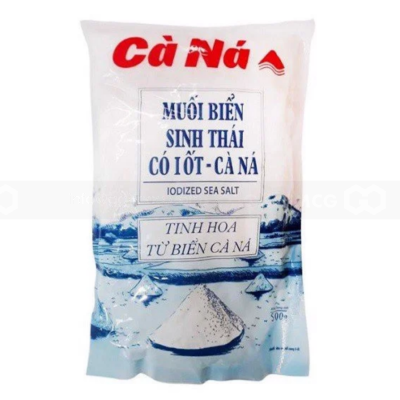 Ca Na Iodized Sea Salt 500g x 100 Bags