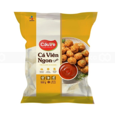 Wholesale Cau Tre Hoa MaI Fish Ball 500g x 20 Bags