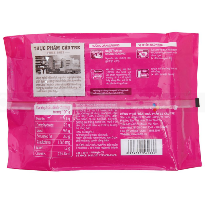 Cau Tre REAL Spring Roll with Seafood 400g x 20 Bags