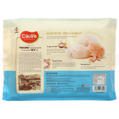Wholesale Cau Tre Seafood Hakao 500g x 16 Bags