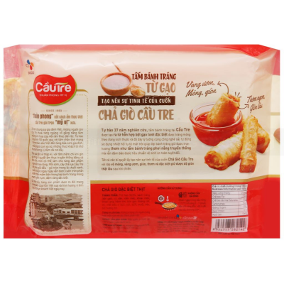 Cau Tre Special Spring Roll with Meat 500g x 20 Bags