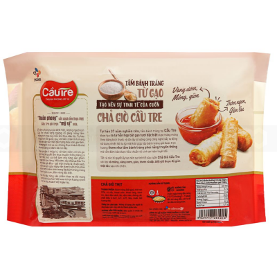 Cau Tre Spring Roll with Meat 500g x 20 Bags