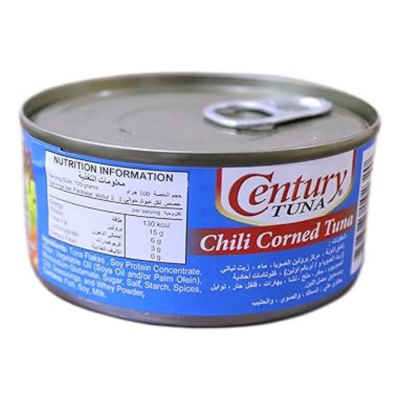 Century Tuna Flakes Spicy Corned 180g x 48 Cans
