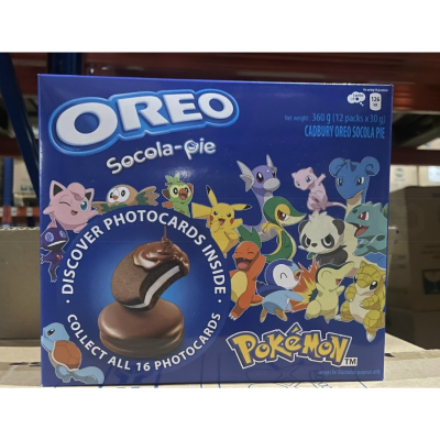 Wholesale Oreo Chocolate Pie 180g x 12 Boxes - Pokémon Version