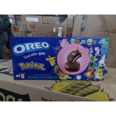 Wholesale Oreo Chocolate Pie 180g x 12 Boxes - Pokémon Version