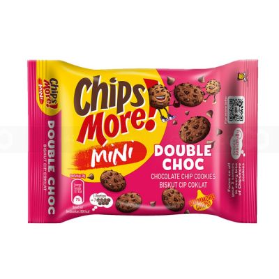 Chipsmore Double Chocolate Mini 80gr x 48 pcs