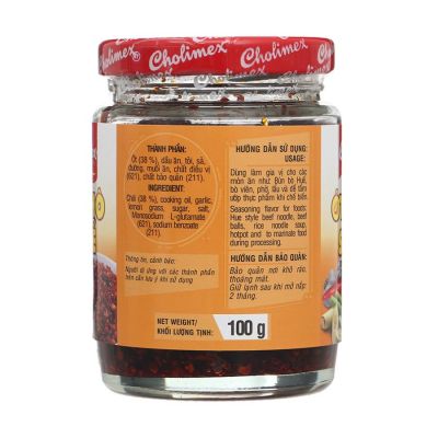 Cholimex Dried Satay Chili 100g x 32 Jars