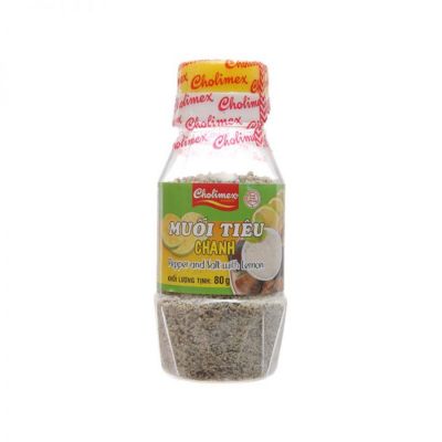 Cholimex Pepper - Salt with Lemon 80g x 72 Bottles