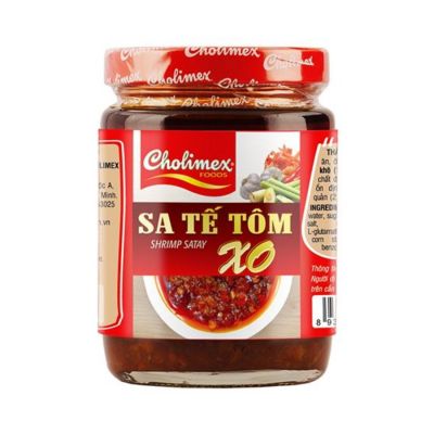 Cholimex Shrimp Shrimp Satay XO Glass 170g x 36 Bottles