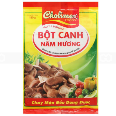 Cholimex Chinese Black Mushroom Soup Powder 180g x 50 Bags