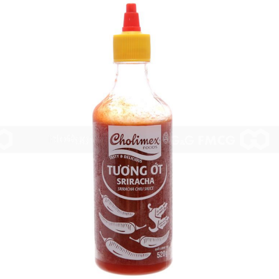 Wholesale Cholimex Siracha Chili Sauce 520g x 12 Bottles