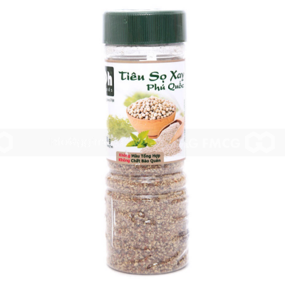 Wholesale Phu Quoc DH Foods Ground White Peppercorn 80g x 24 bottles