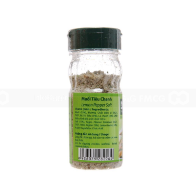 Wholesale DH Foods Lemon Pepper Salt 50g x 48 bottles