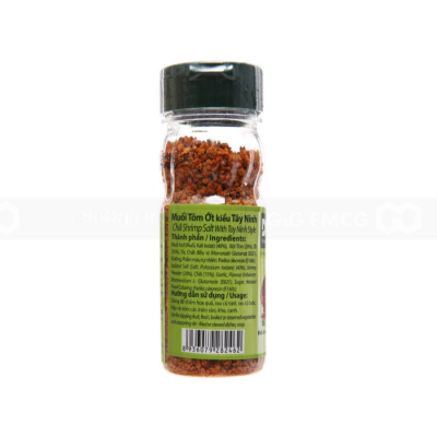 Whosale Shrimp Salt with Tay Ninh Style 60g x 48 bottles