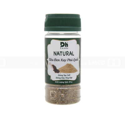 Wholesale Phu Quoc DH Foods Ground Black Peppercorn 45g x 48 bottles
