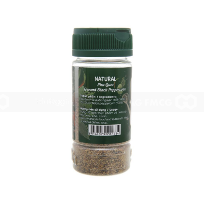 Wholesale Phu Quoc DH Foods Ground Black Peppercorn 45g x 48 bottles