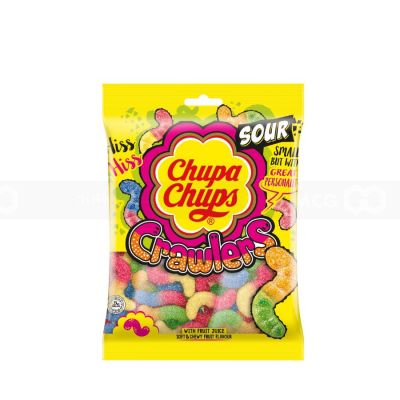 Chupa Chups Sour Crawlers 60gr x 80 pcs