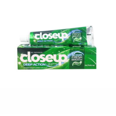 Close Up Deep Action Menthol Fresh 160g x 60 Tubes