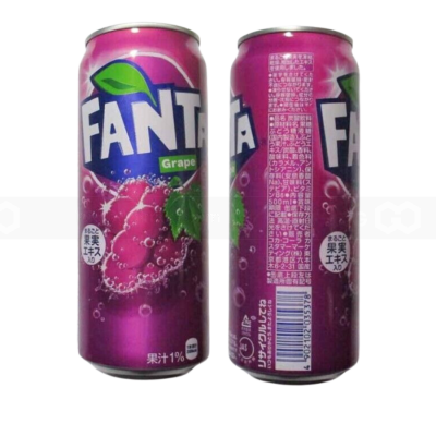 Coca Cola FANTA Grape 500ml x 24 cans