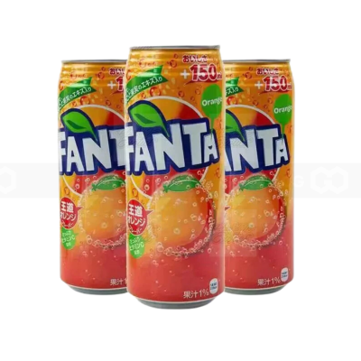 Wholesale FANTA Orange 500ml x 24 cans