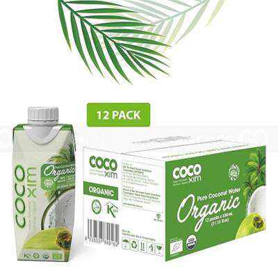 Cocoxim Coconut Water Lotus 330ml x 12 Bottle