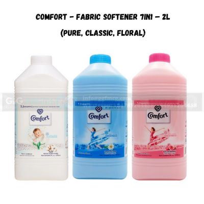 Wholesale Comfort Fabric Conditioner 7-In-1 Floral 2L x 6 Bottles