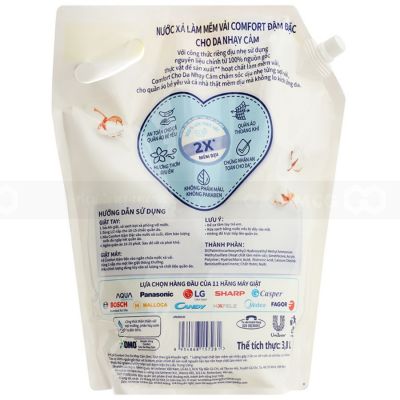 Wholesale Comfort Sensitive Skin 3.8l x 4 Bags