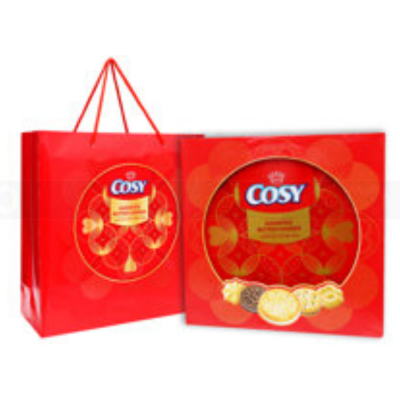 Cosy Assorted Cream Sandwich Cookies 378g(63g x 2 Bags + 84g x 3 Bags) x 8 Boxes