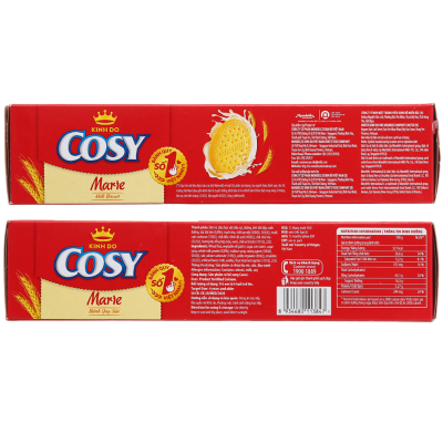 Cosy Biscuits Marie Taste Milk 192g x 16 Boxes
