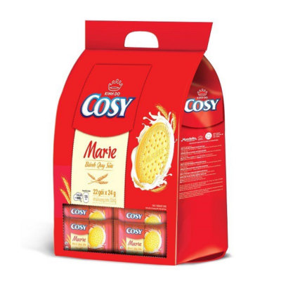 Cosy Biscuits Marie Taste Milk 576g (24g x 24 Bags) x 8 Bags

