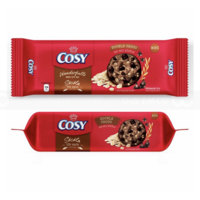 Cosy Double Chocolate & Oats Cookies 163.2g x 24 Bags